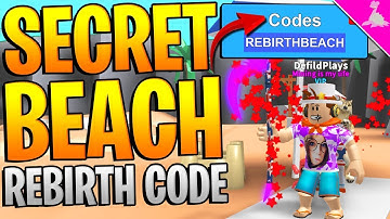 SECRET BEACH REBIRTH CODE AND BIG GIVEAWAY IN ROBLOX MINING SIMULATOR!