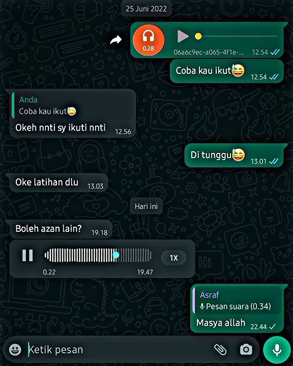 Tes Adzan Satu Nafas 30 Detik di WA! Auto BENGEK 😂 #shorts