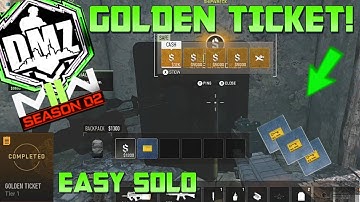MW2 DMZ SEASON 2 "GOLDEN TICKET" HOW TO EXTRACT BUILDING 21 CARD! EASY SOLO GUIDE *NEW*