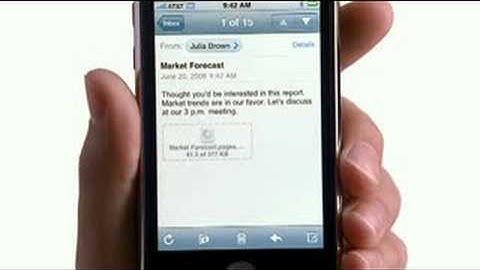 iPhone 3G - Work Friendly TV AD