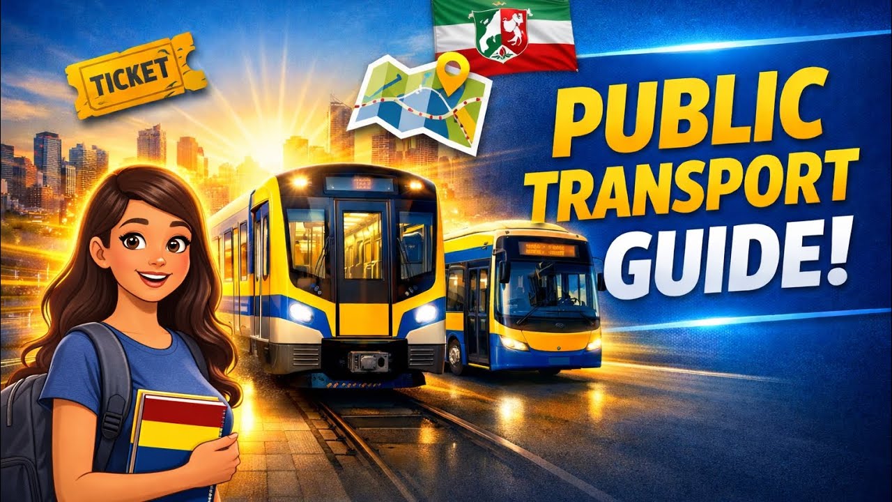 German Sentences for Public Transport (Bus, Train, Metro) | Learn German👍🏻🇩🇪👍🏻