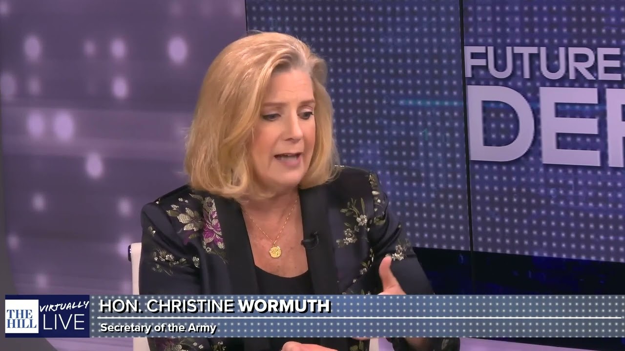 Secretary of the Army Christine Wormuth | Future of Defense Summit