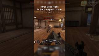 Advanced Ninja 🥷 Boss Fight in DMZ Serpent Island! Codm