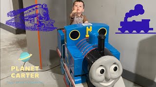 THOMAS THE TANK ENGINE TRAIN, LOCOMOTION TRAIN Museum - Trains for Kids