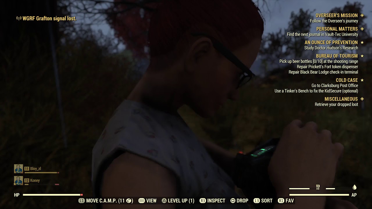 Fallout 76 Strange Respawn Bug