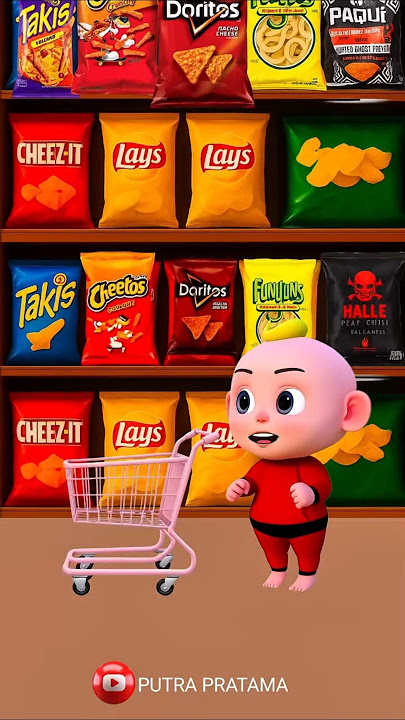 buy all the supermarket chips.😅#shorts #usa #english #comedy #cartoon
