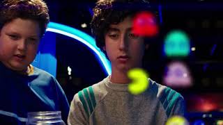 The WHOLE Pixel movie but every time Pacman is seen it gets 2 times faster
