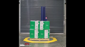 Plana Pallet Wrapping Machine with Power Pre Stretch - No Forklift Required