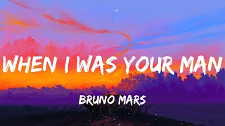 Bruno Mars - When I Was Your Man (Lyrics) Resimi