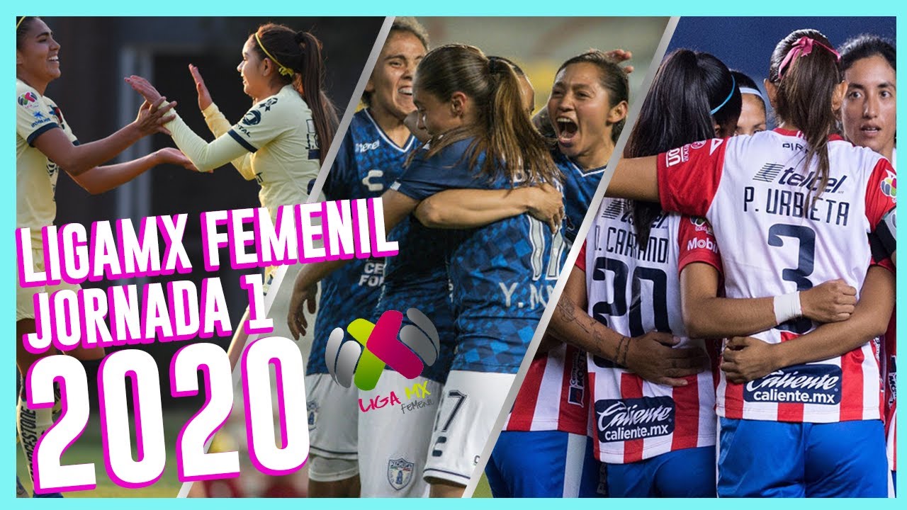 RESUMEN JORNADA 1 de la hermosa LIGA MX FEMENIL | Torneo CLAUSURA 2020 ...