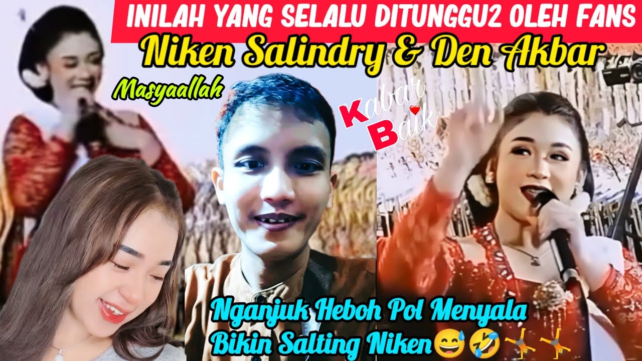 Baru Heboh Niken Salindry Dibikin Salting Lagi Di Nganjuk Den Akbar Live Nyimak Wayangan Dwi Kangko 