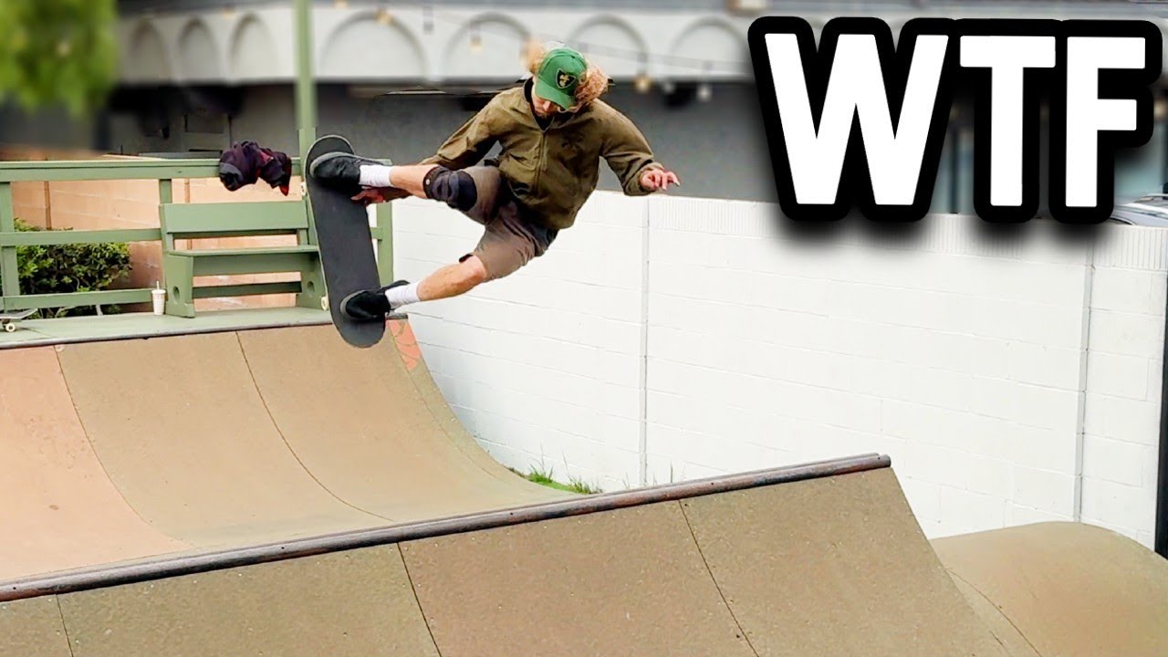 Skater Is Too Gnarly For This Ramp