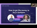 How to Get the Money to Buy a Business | Holdco Lecture Series Ep 2.