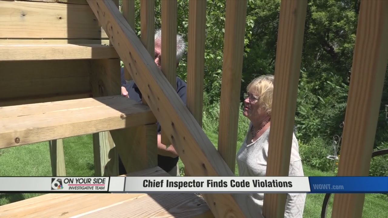 Chief Inspector Finds Code Violations