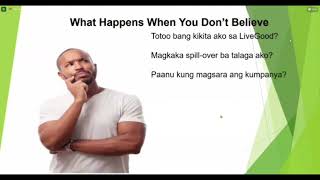 WHAT YOUR BELIEF CAN DO FOR YOUR SUCCESS IN LIVEGOOD