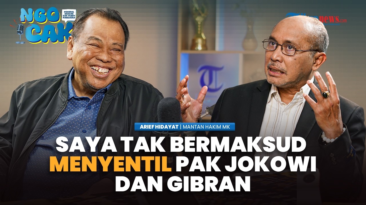 Prof Arief Hidayat: Selama 13 Tahun di MK, Putusan Soal Gibran Paling Membekas | Ngocak febby