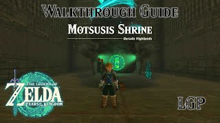 Tears Of The Kingdom | South Lomei Labyrinth - Motsusis Shrine | Walkthrough Guide
