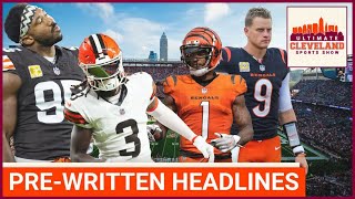 CLEVELAND BROWNS VS. CINCINNATI BENGALS preview & predictions: Can DTR pull off the upset