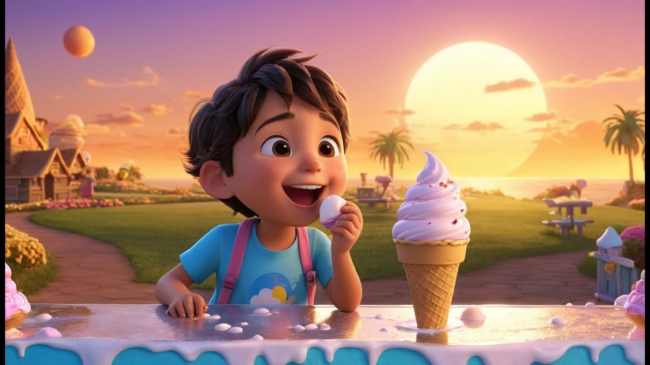 The Ice Cream Bridge Melts Away | Sweet Adventure Song for Kids | Sing Along Nursery Rhyme