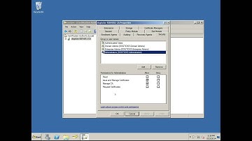 server 2008 9 5 cert authority tool
