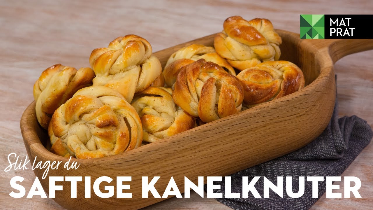 Deilige Kanelknuter MatPrat YouTube