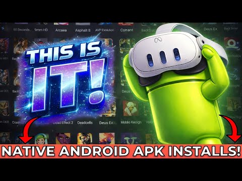 Install Android Apps On Quest With JUST 1 STEP! | Quest 3 | The Last Tutorial You Will EVER NEED!