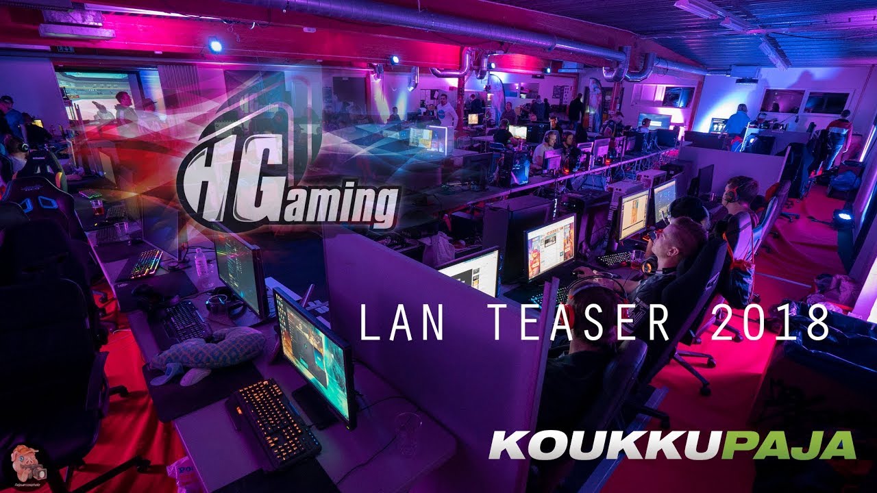HGaming 2018 LAN teaser - 26.10-2018 Elpuercosi.fi - YouTube
