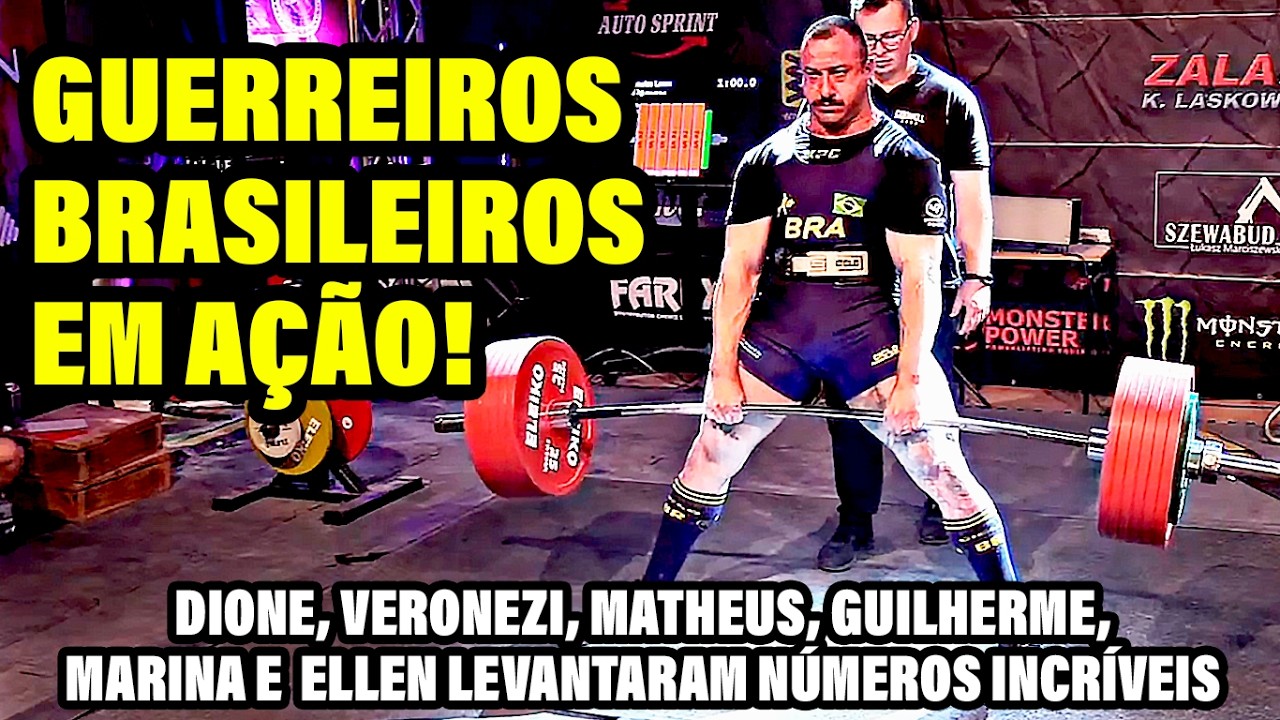 A COBRA FUMOU no Mundo do Powerlifting!