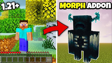 Become Any Mob! Morph Addon for Minecraft PE 1.21+ | Best Morph Mod For MCPE | 100% Working
