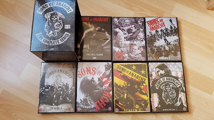 Sons of anarchy the complete series gift set blu ray
