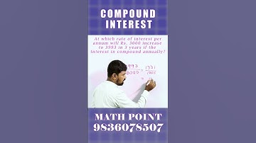 Compound Interest shortcuts  || #mathstricks  #compoundinterest #mathshortcuts #shortcutmath