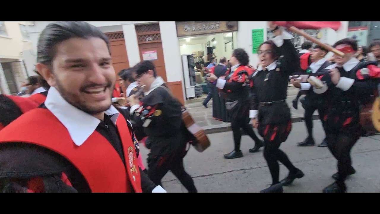 Tuna Bardos UPR: Pasacalles en San Gil, Colombia