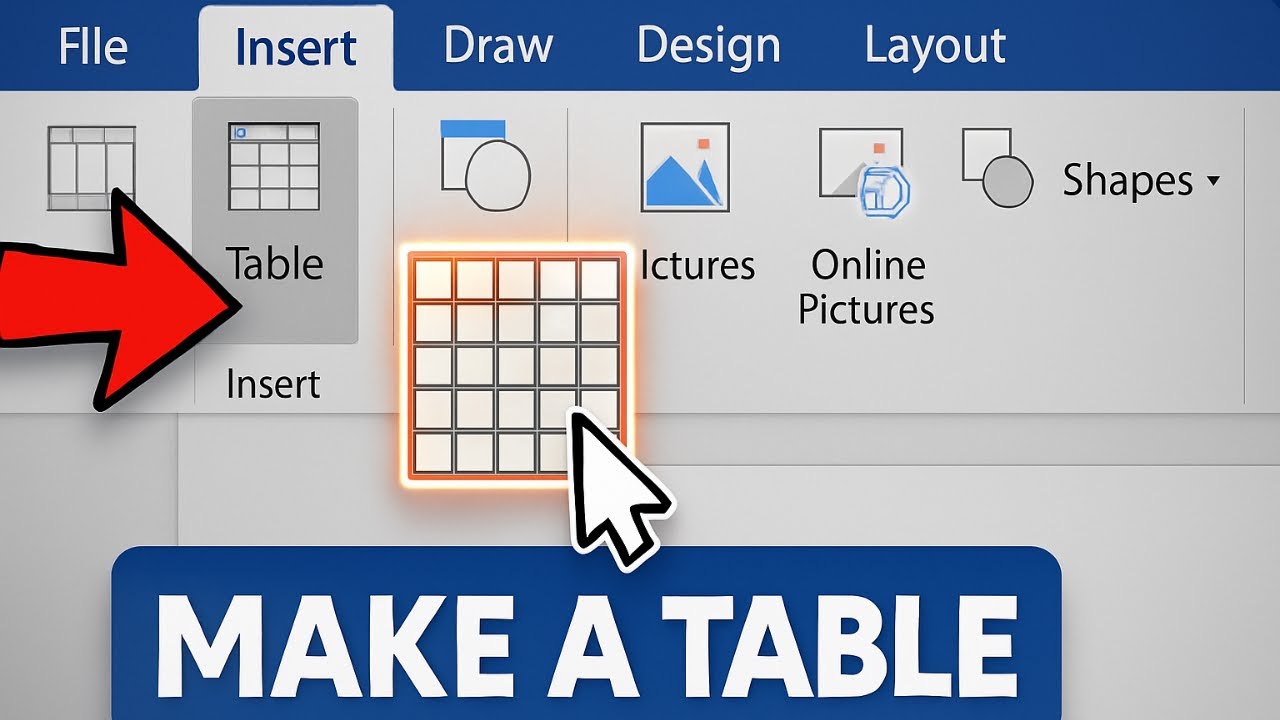 Magic Table Word How to Make a Table in Microsoft Word | Step-by-Step Table Tutorial for ...