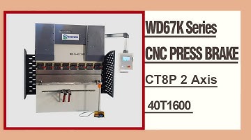 RONGWIN guides you know the customized cost-effective 2 axis press brake for production doors
