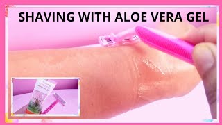 How To Use Patanjali Aloe Vera Gel For Shave With Gillette Venus Razorsangsstyle