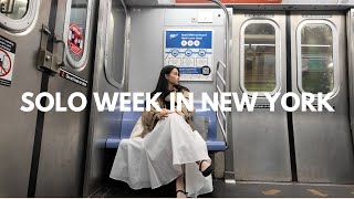 Solo New York Trip 🚕 🏙🍎✨ Rare Beauty mental health summit, brand meetings & exploring the city