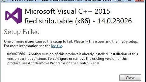 FIX: Error 0x80070666 when Installing Microsoft Visual C++ in Windows 10/8/7