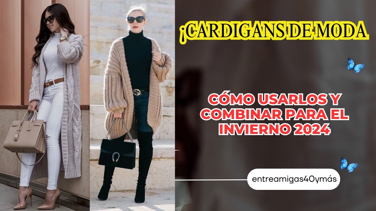 How to Wear Trendy Cardigans | Outfits for Winter 2024 #LongSweaters #fashion