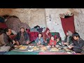 Twin children live in a cave like 2000 years ago  village life in afghanistan  noodles recipe