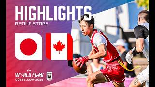 HIGHLIGHTS: Japan v Canada | Men | Group B | IFAF World Flag 2026