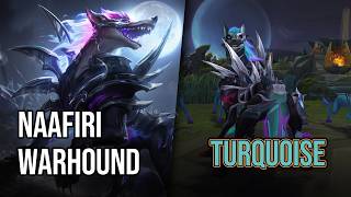 Warhound Naafiri Skin | League of Legends | Turquoise Chromas