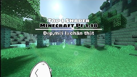 Top 1 Shader Minecraft Pe 1.18 Đẹp, mới lạ, chân thật,không quá chói sáng sặc sỡ
