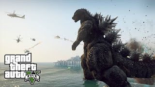 Godzilla In GTA 5 | godzilla the destroyer | #trending #vairal #godzilla  #gta5 #gaming