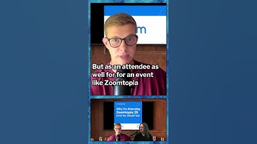 Dominic is dol op Zoom-evenementen