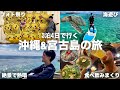 アラサー男子が3泊4日で行く沖縄&宮古島の旅!!遊んで食べて飲んで大満足Vlog。