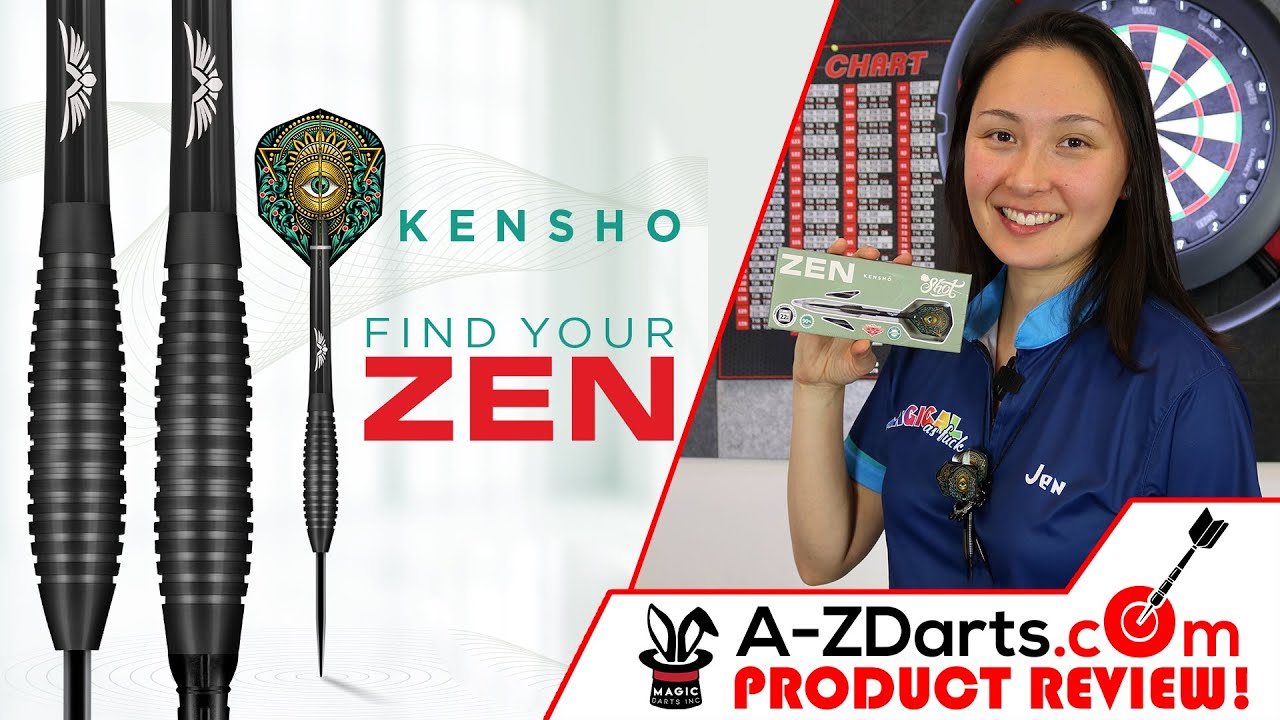 Shot Zen Kensho Steel Tip Darts - 22gm