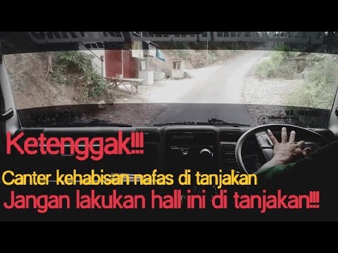 canter super speed habis nafas di tanjakan jangan oper gigi sewaktu nanjak!!! hampir ketenggak