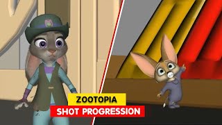 Zootopia | Jumbo Pop Shot progression | Animation Breakdown | 3D Animation Internships