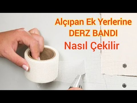 Alçıpan DERZ Bantı Nasıl Çekilir