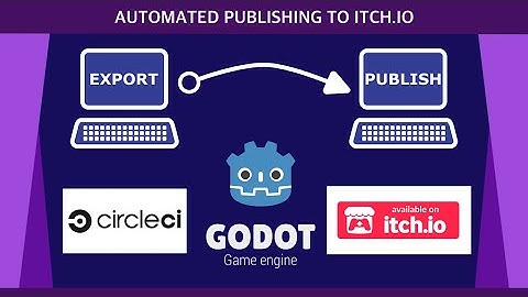 Godot 3 - CircleCI publishing of exported games to itch.io using butler